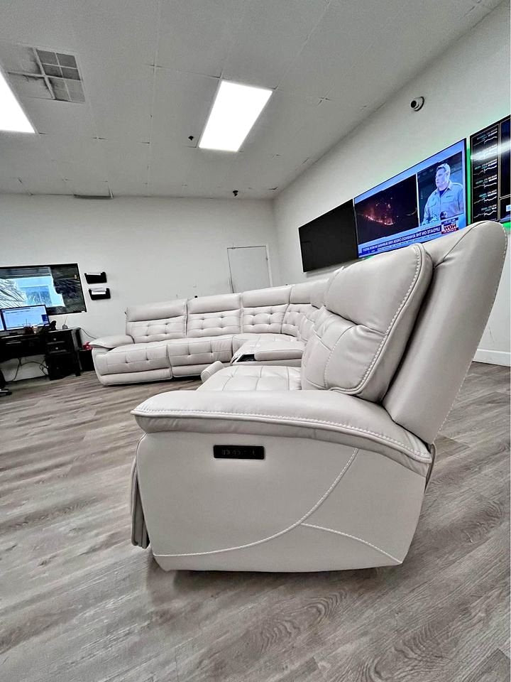 Palma Sand- OVERSIZED Power Reclining Sectional **NEW ARRIVAL**