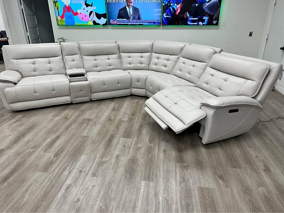 Palma Sand- OVERSIZED Power Reclining Sectional **NEW ARRIVAL**