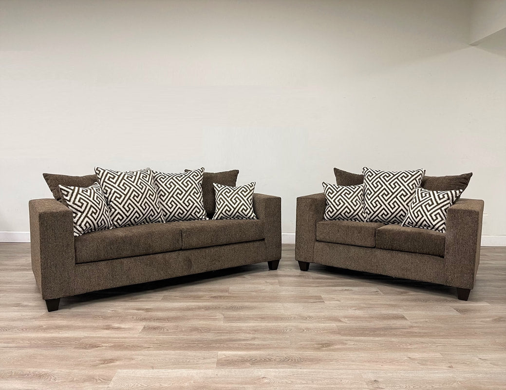 110 2PC Sofa & Loveseat Set