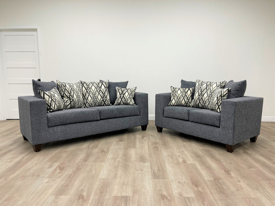 110 2PC Sofa & Loveseat Set