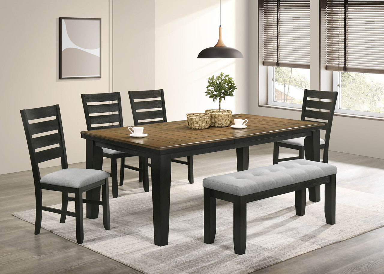 2152WC-6P BARDSTOWN WHEAT CHARCOAL DINING