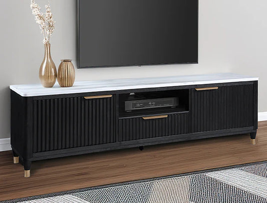 B1400-9 Kara tv stand- black