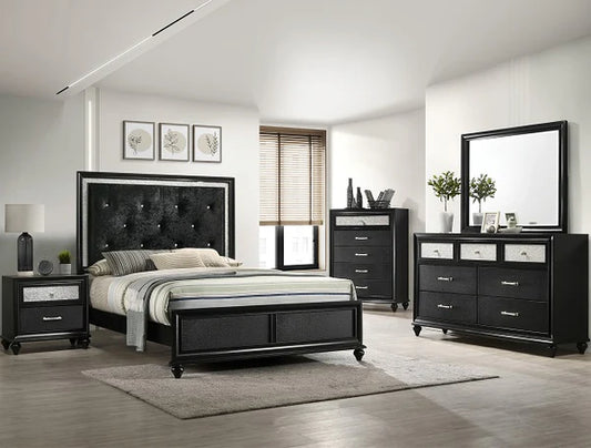 Brand New SETB4398 Lila Back Bedroom Group