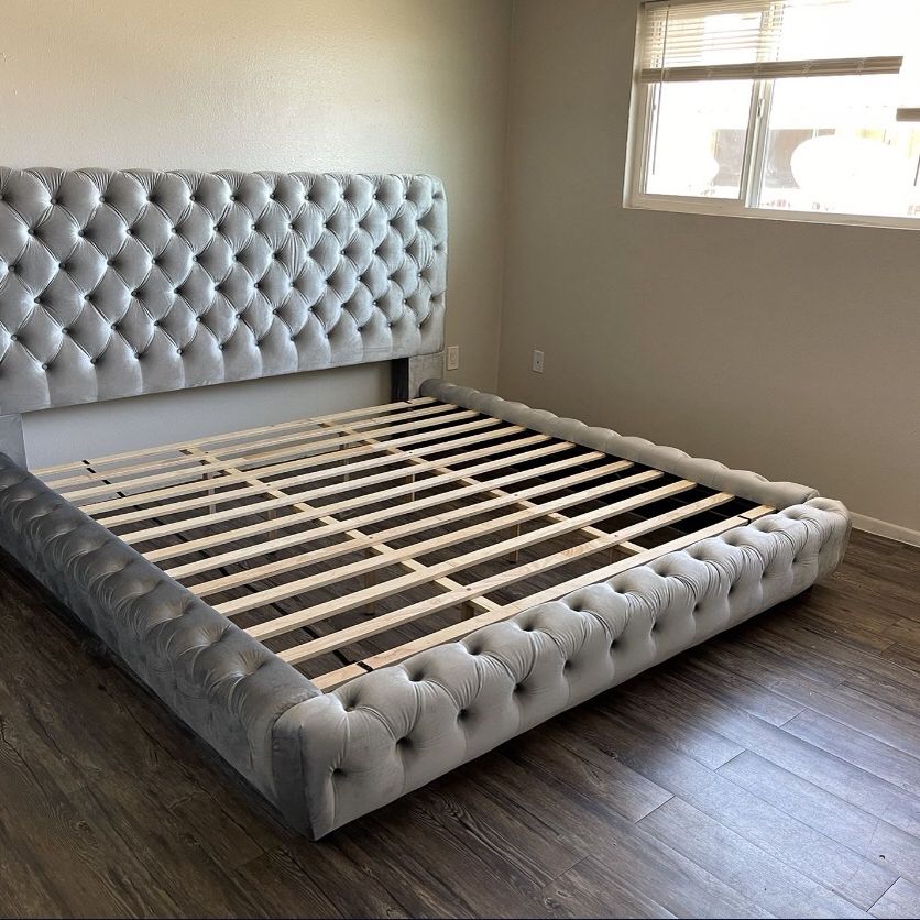 Dream Beige Platform Bed