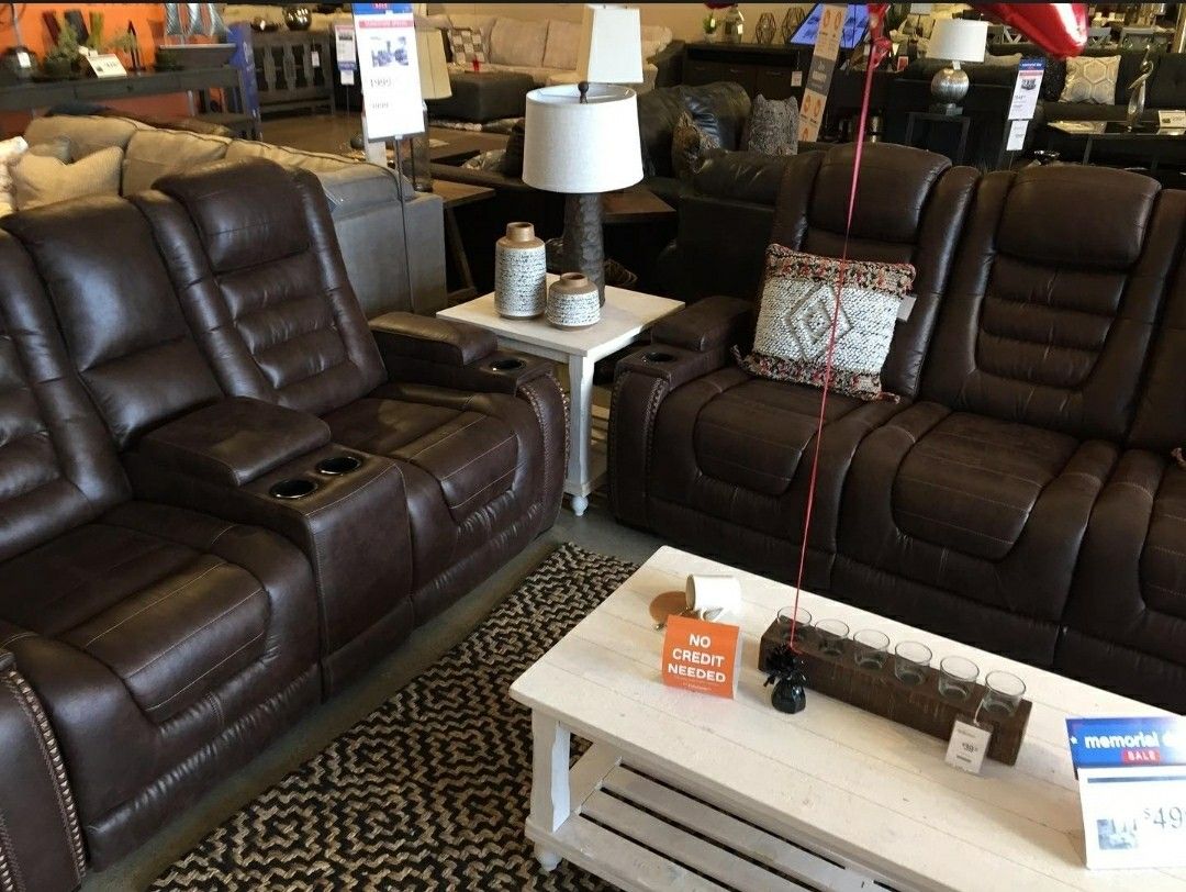 Game Zone Bark Power Reclining Sofa