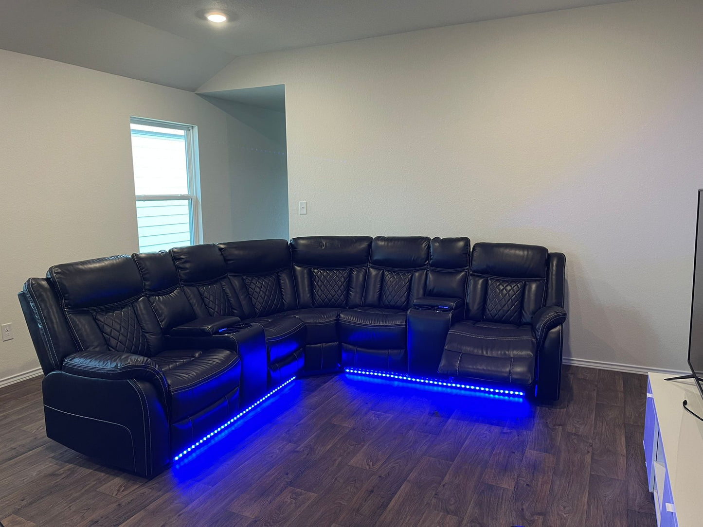 Batman Black Power Reclining Sectional