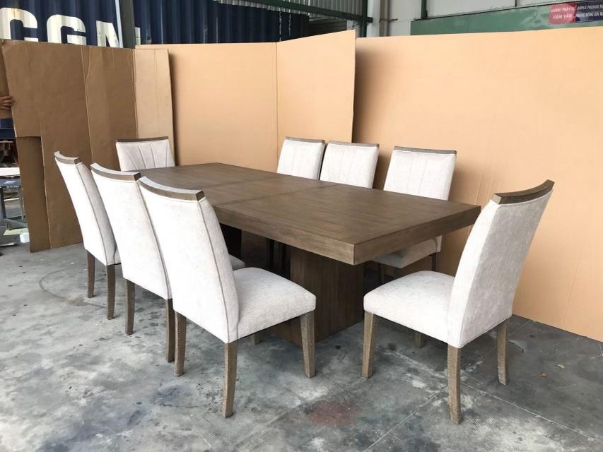 D900 - Dining Table + 8 Chair Set