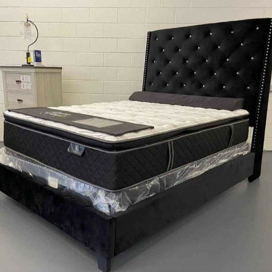 5265-BK CHANTILLY BED BLACK