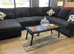 BRENTWOOD BLACK SECTIONAL Brand new