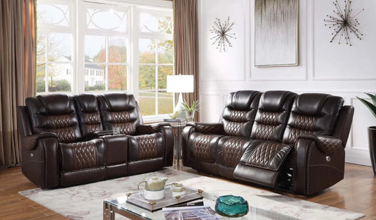 S4440 Glendale (Power Leather) Loveseat